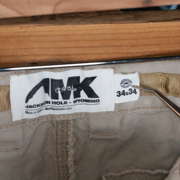 Mountain Khakis 100% Cotton All Mountain Pants in Freestone - 34x34 - Picture 3 of 9